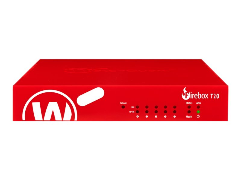 WatchGuard Firebox T20 - Sicherheitsgerät - mit 3 Jahre Standard-Support