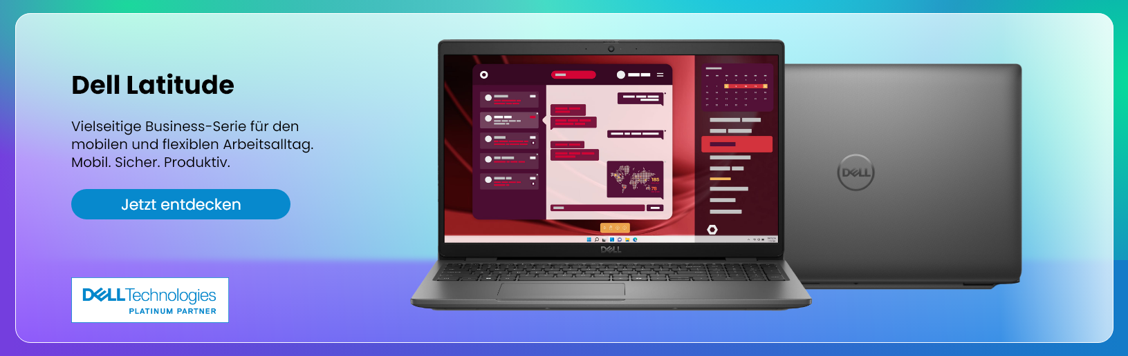 Dell-mobil-P1-Dell Latitude-Startseite