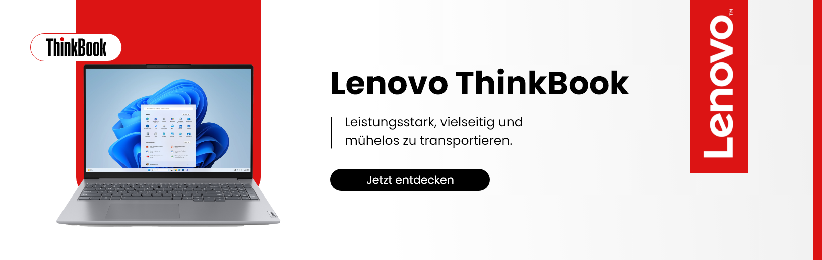 Lenovo-mobil-P3-Lenovo ThinkBook-Startseite